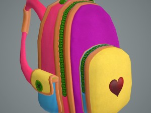 backpack 3D Model