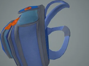 배낭 3D 모델