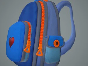 배낭 3D 모델