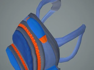 배낭 3D 모델