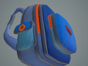 배낭 3D 모델
