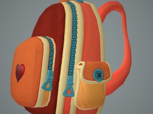 backpack 3D Model