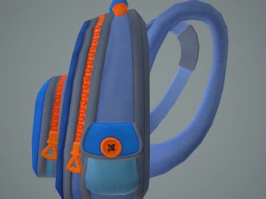 배낭 3D 모델