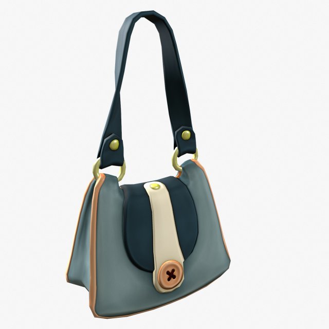 handbag 3Dモデル .c4d .max .obj .3ds .fbx .stl .blend 