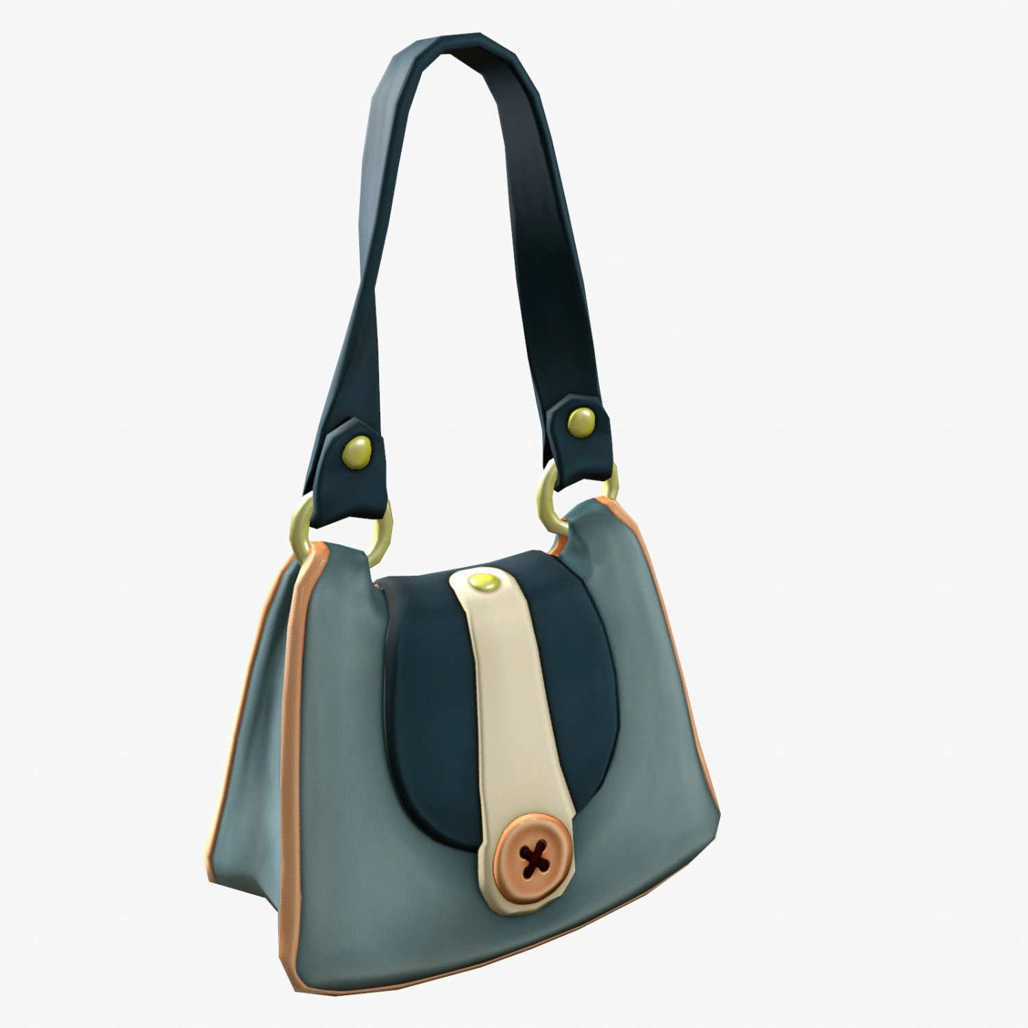 handbag 3D Model .c4d .max .obj .3ds .fbx .stl .blend 