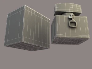 flacon de parfum Modèle 3D