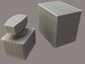 flacon de parfum Modèle 3D