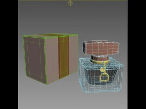 flacon de parfum Modèle 3D