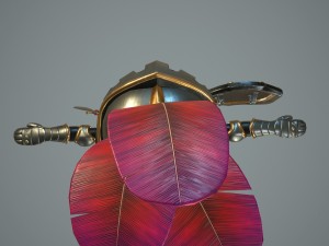 cartoon knight Modèle 3D