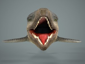 mosasaurus 3D Model