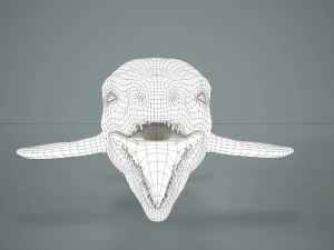 mosasaurus 3D Model