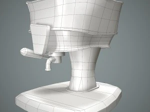 cartoon cola dispenser 3D Model