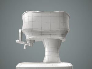 cartoon cola dispenser Modelo 3D