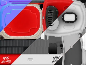 cartoon cola dispenser Modelo 3D