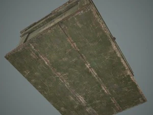caja militar Modelo 3D
