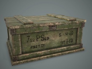 military box 3D Model