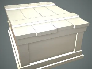 caja militar Modelo 3D