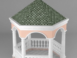 gazebo Model 3D