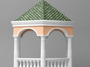 gazebo Modello 3D