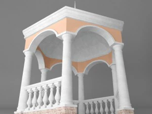 gazebo Modello 3D