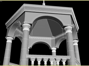 gazebo Modello 3D