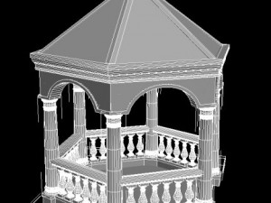 gazebo Modèle 3D