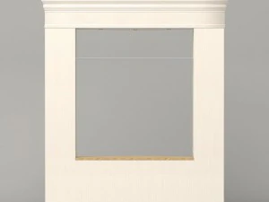 baroque tv cabinet 3D Model