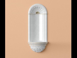 classic wall niche Modello 3D