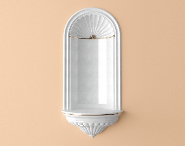 classic wall niche2 Modelo 3D .c4d .max .obj .3ds .fbx .stl .blend 