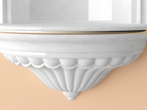 classic wall niche2 Modelo 3D