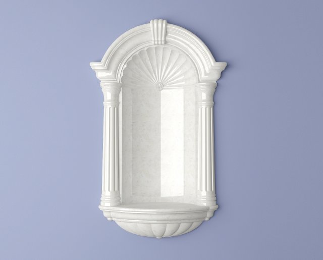 classic recessed niche 7 Modelo 3D .c4d .max .obj .3ds .fbx .stl .blend 