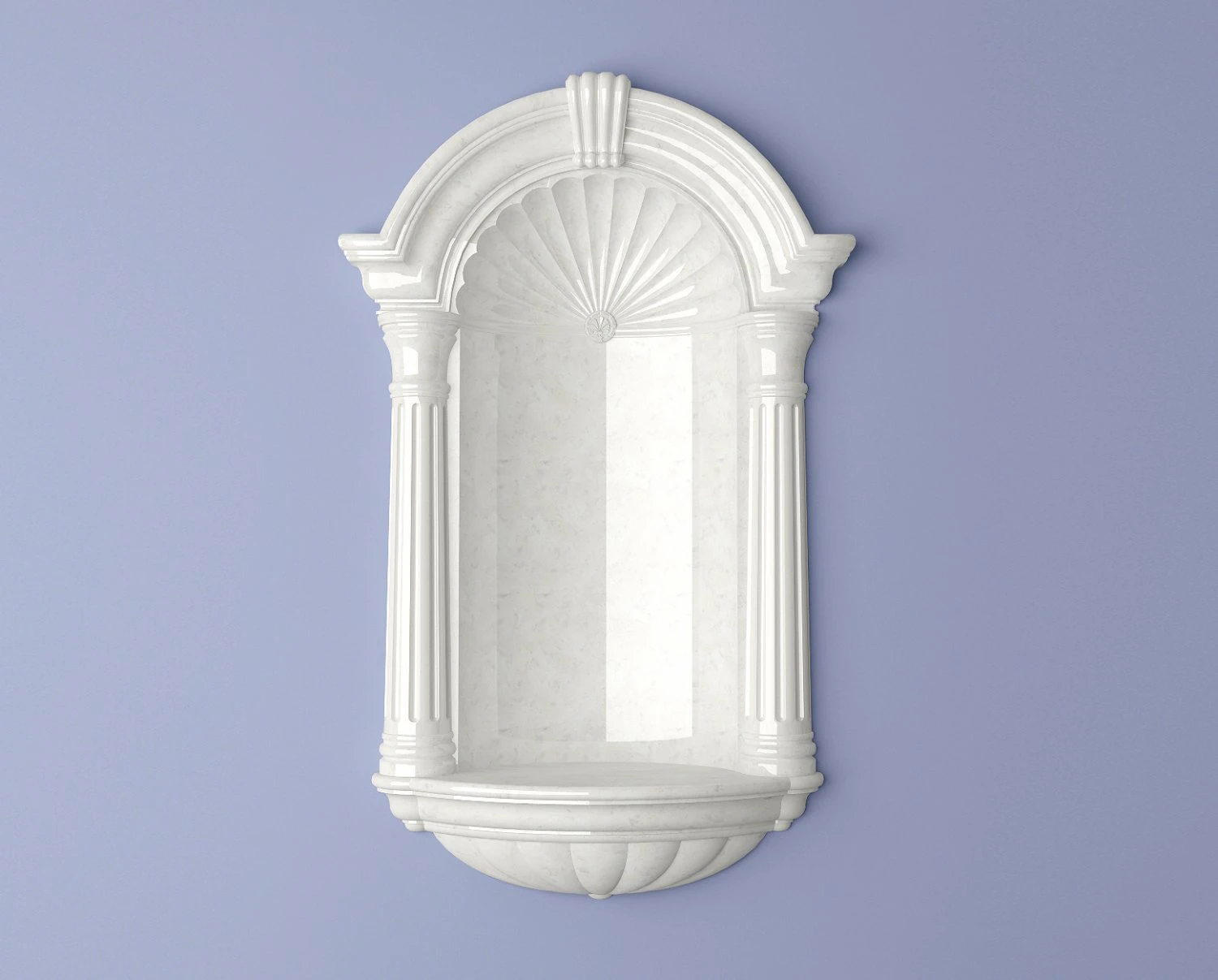 classic recessed niche 7 3D Model .c4d .max .obj .3ds .fbx .stl .blend