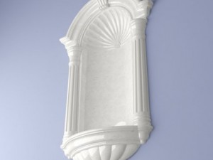 classic recessed niche 7 Modelo 3D