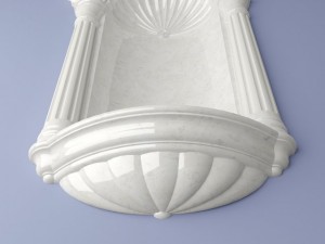 classic recessed niche 7 Modelo 3D
