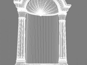 classic recessed niche 7 Modelo 3D