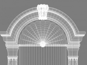 classic recessed niche 7 Modelo 3D