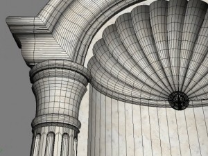 classic recessed niche 7 Modelo 3D