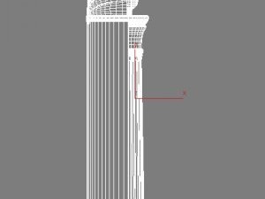 classic recessed niche 7 Modelo 3D