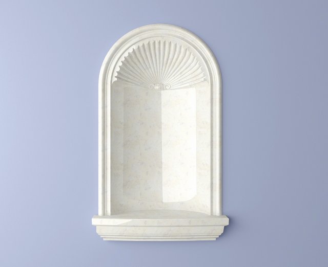 jefferson niche 3D 模型 .c4d .max .obj .3ds .fbx .stl .blend 