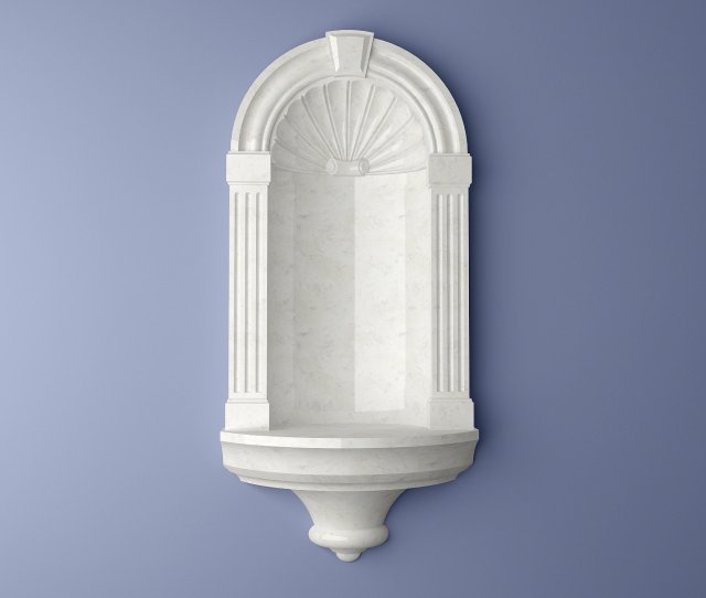 wall niche orac decor n303 3D Model .c4d .max .obj .3ds .fbx .stl .blend 