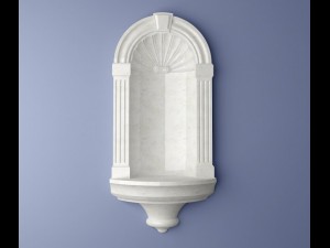 wall niche orac decor n303 Modello 3D