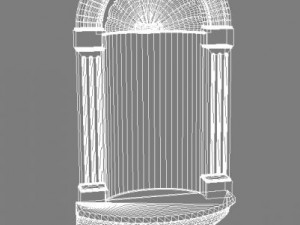 wall niche orac decor n303 3D Model