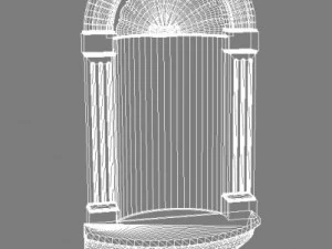 wall niche orac decor n303 3D Model