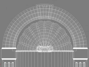 wall niche orac decor n303 3D Model