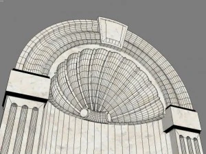 wall niche orac decor n303 3D Model