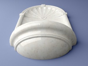 charlotte wall niche 3D Model