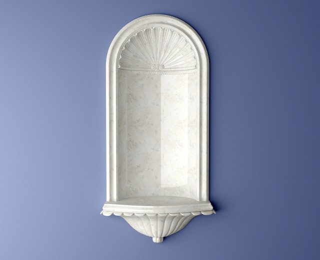 nicholson wall niche 3Dモデル .c4d .max .obj .3ds .fbx .stl .blend 