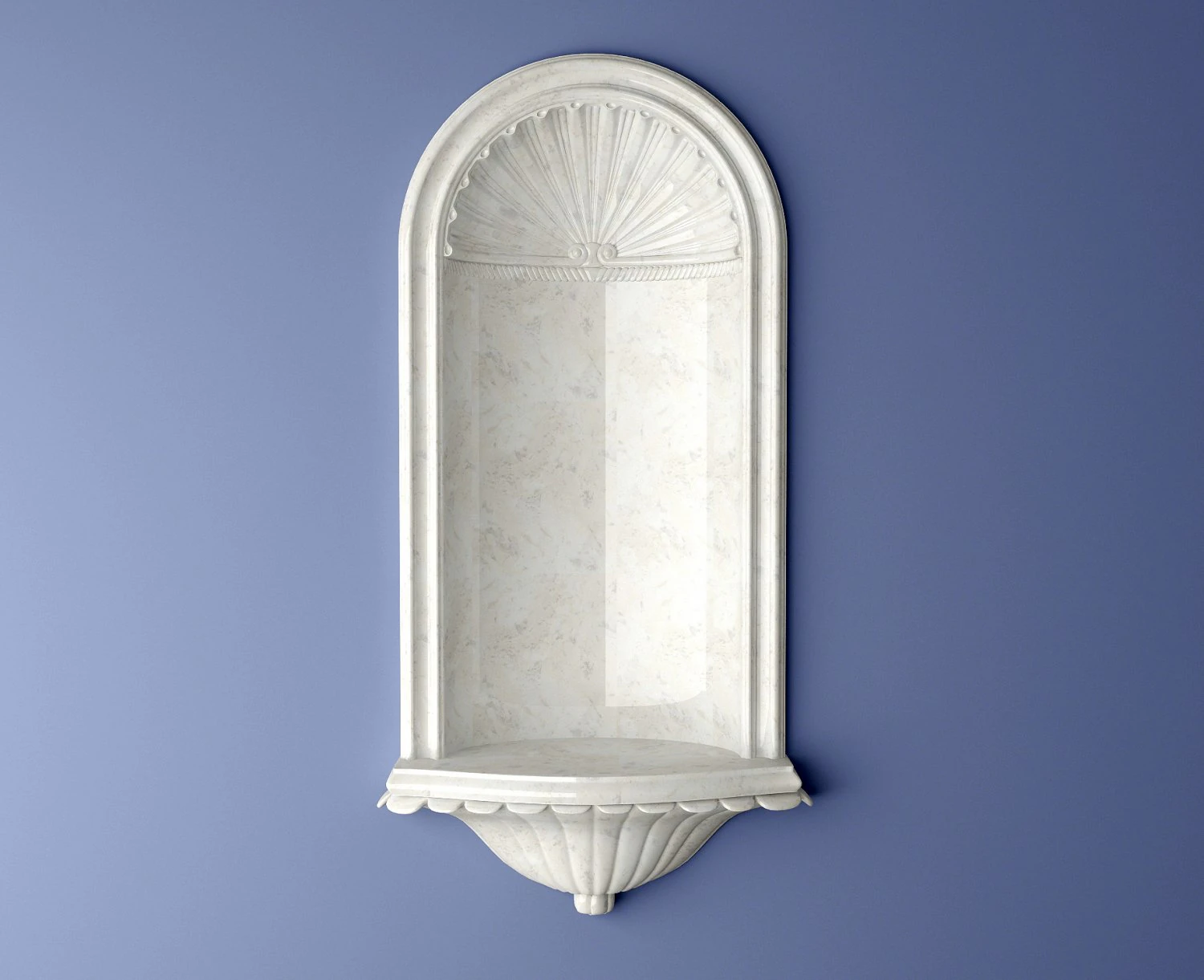 nicholson wall niche 3D Model .c4d .max .obj .3ds .fbx .stl .blend 