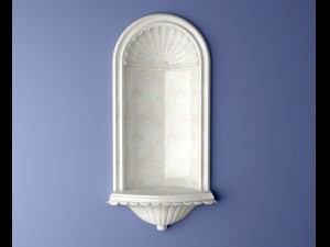 nicholson wall niche Modello 3D