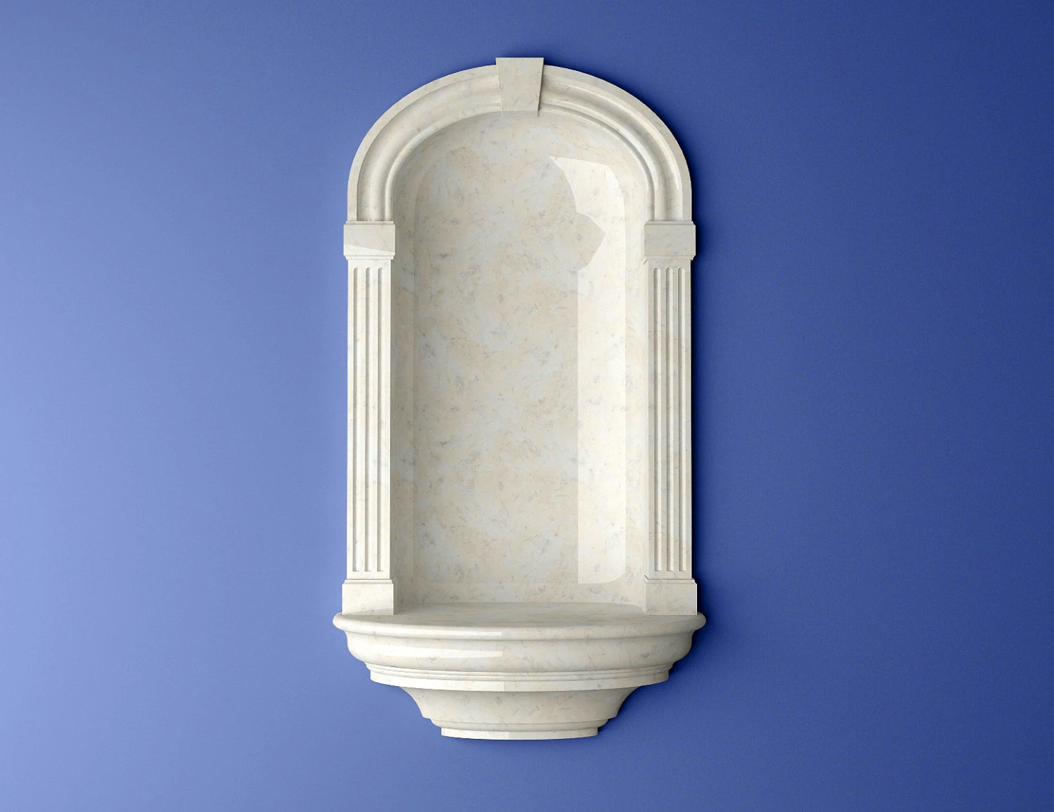 madison wall niche 3D Model .c4d .max .obj .3ds .fbx .stl .blend